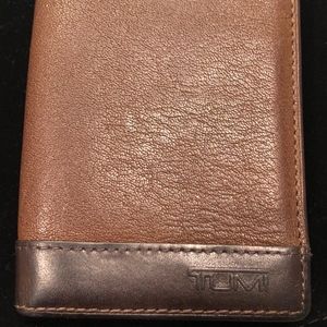 TUMI ID Lock Leather Card Case